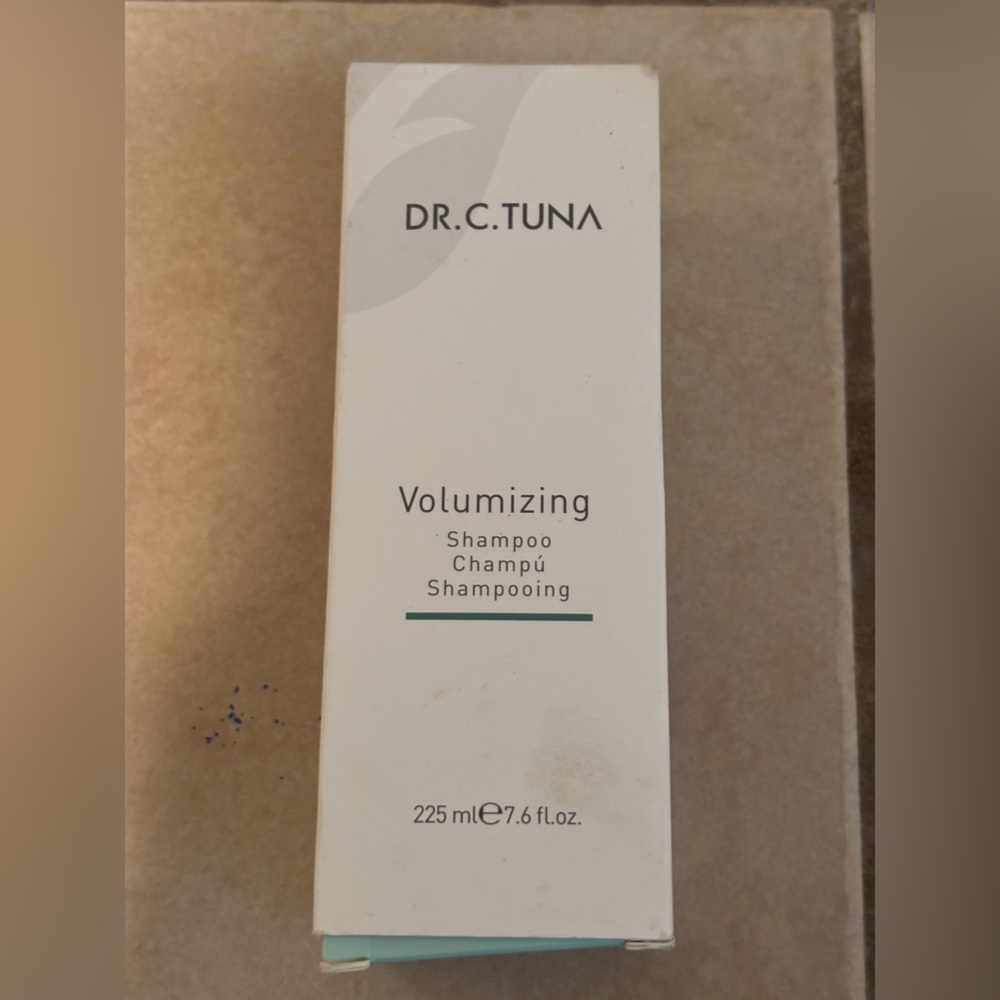 Dr. C. Tuna Volumizing Shampoo 225 ml / 7.6 fl.oz. NIB Sealed - Picture 3 of 4